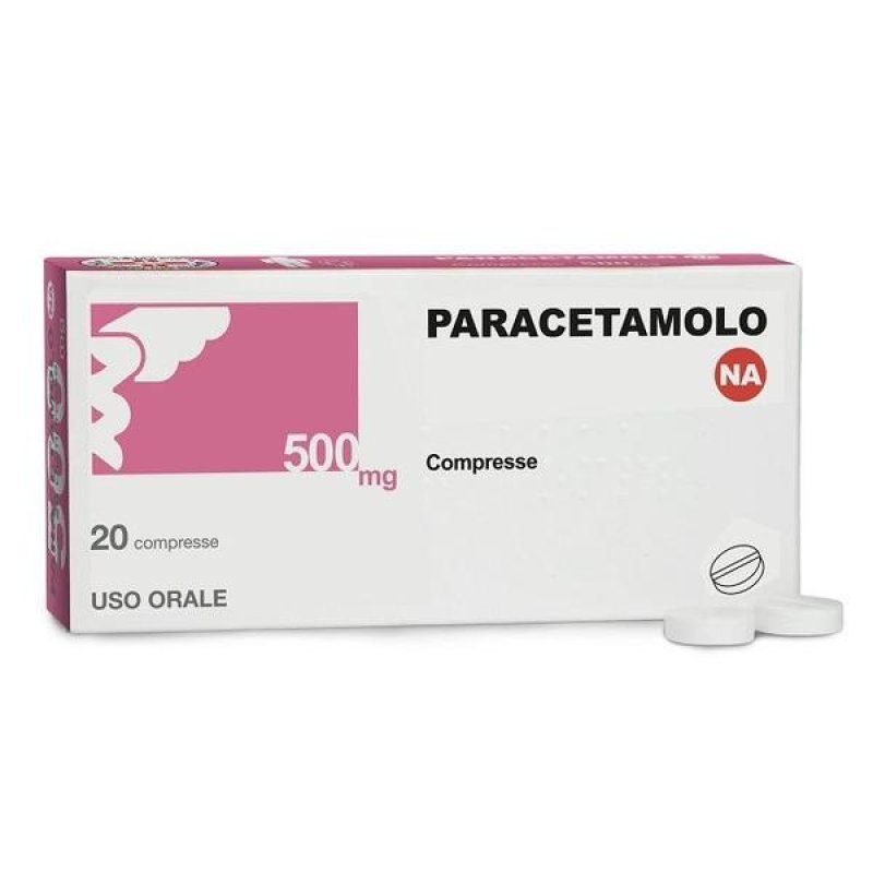 Paracetamolo 500 mg Compresse DOC 20 Compresse Antidolorifico e Antipiretico Uso Orale Paracetamolo 500 mg Compresse DOC 20 Compresse Antidolorifico e Antipiretico Uso Orale
