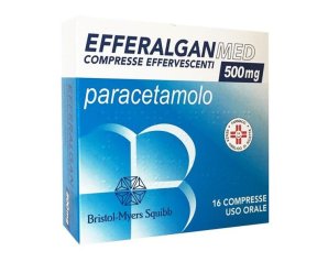 Efferalganmed 500mg Paracetamolo Febbre e Dolore 16 Compresse Effervescenti