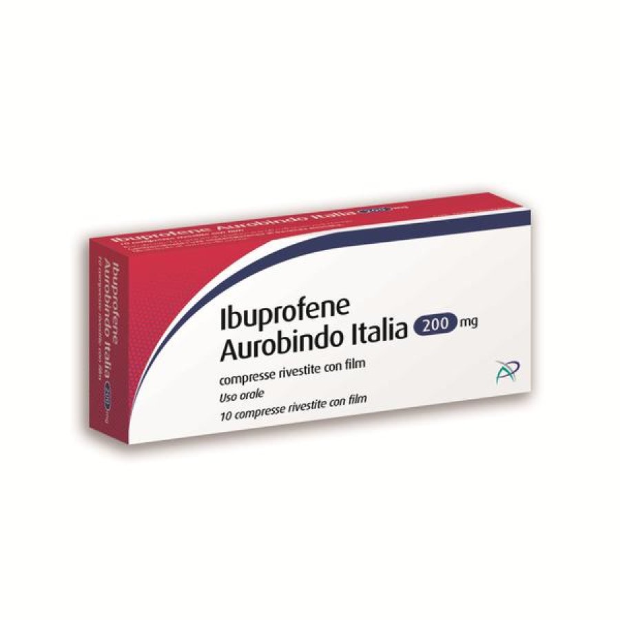 IBUPROFENE 200mg 10 Cpr AURO IBUPROFENE 200mg 10 Cpr AURO