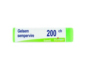 Gelsemium Sempervirens 200 CH Dose Unica in Granuli – Rimedio Omeopatico per Ansia, Stress e Sintomi Influenzali