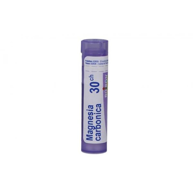 He Magnesia Carbonica 30 Diluzione Omeopatica in Granuli &ndash; Rimedio Naturale per Digestione, Stress e Viaggi Voyage