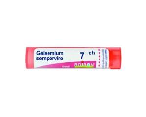 Gelsemium 7 CH Boiron Granuli Omeopatici in Tubo Dose a Base di Gelsemium Sempervirens