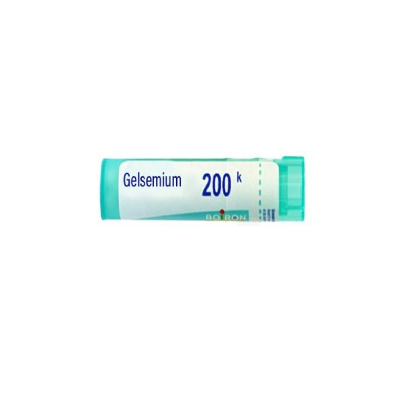 Gelsemium Sempervirens 200K Dose Unica Granuli Omeopatici Boiron &ndash; Rimedio Naturale per Ansia, Insonnia e Stati Influenzali