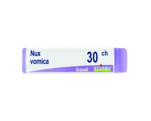 Nux Vomica Boiron dose unica diluizione omeopatica 30 centesimale per disturbi digestivi e gastrici