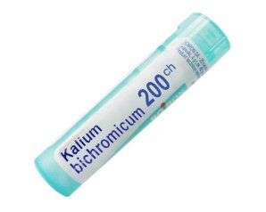 Kalium bichromicum Boiron granuli omeopatici enso diluizione 200 centesimale hahnemanniana flacone 80 grammi