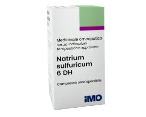 IMO Natrium Sulfuricum 6DH 200 Compresse Omeopatiche per Uso Orale