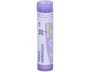 Kalium Carbonicum trentesima diluizione centesimale omeopatica 80 grammi granuli