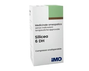 Silicea Imo 6DH 200 Compresse Integratore Omeopatico al Silicio per Ossa Unghie Capelli e Pelle