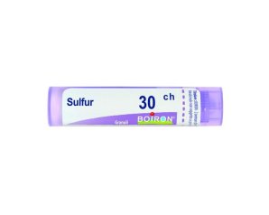 Boiron Sulfur Dose Unica 30 CH Granuli Omeopatici Uso Orale Rimedio Naturale Sulfur
