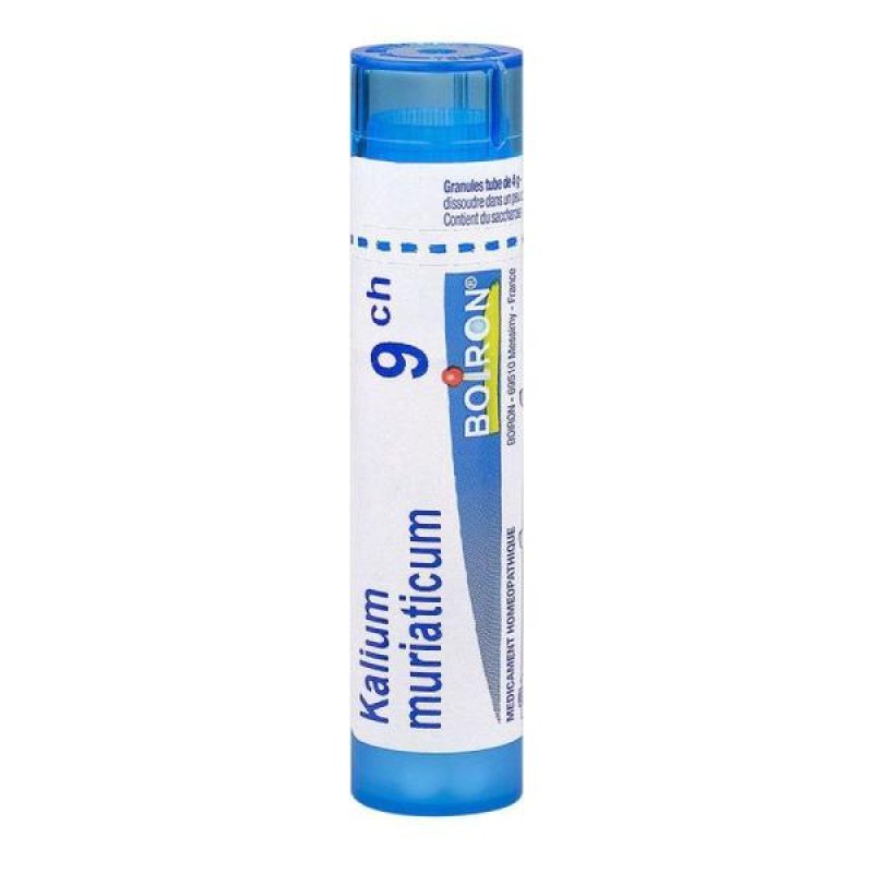 Boiron Kalium Muriaticum tubo granuli omeopatici diluizione 9 centesimale hahnemanniana
