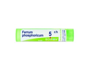 Boiron Ferrum Phosphoricum 5 CH Granuli in Tubo – Rimedio Omeopatico Naturale per Difese Immunitarie e Stati Infiammatori Lievi