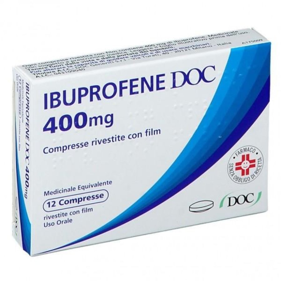IBUPROFENE 400mg 12 Cpr ARP IBUPROFENE 400mg 12 Cpr ARP