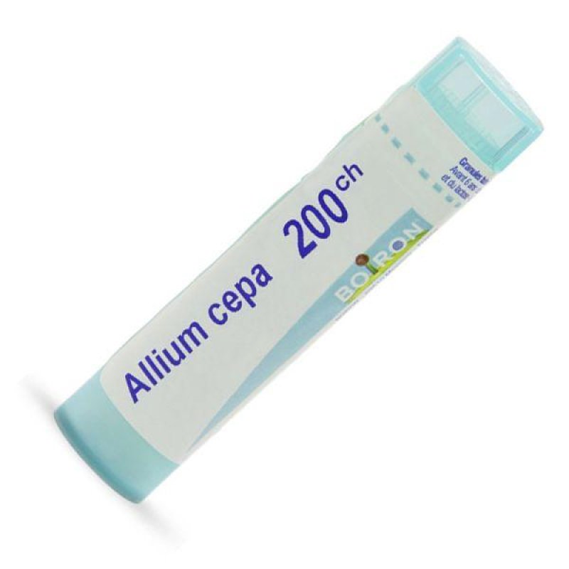 Allium Cepa 200 CH Granuli Omeopatici in Tubo &ndash; Rimedio Omeopatico Allium Cepa per Raffreddore, Rinite e Sintomi da Raffreddamento