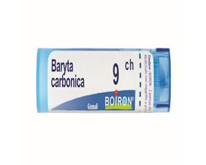 Boiron baryta carbonica tubo granuli diluizione 9 centesimale hahnemanniana rimedio omeopatico