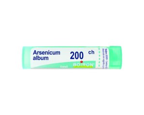 Boiron Arsenicum Album Arsenic Granuli Omeopatici Diluizione 200 Centesimale Hahnemanniana Tubo Dose