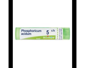 Phosphoric Acid Acido Fosforico Omeopatico in Granuli Diluizione 5 CH Tubo Boiron – Rimedio per Astenia, Stress e Affaticamento Mentale
