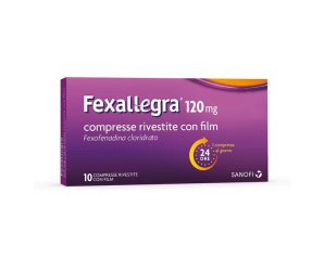 Fexallegra Antistaminico per Allergia Stagionale 120mg 10 Compresse