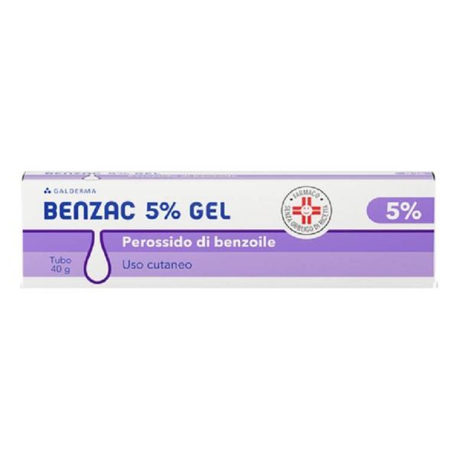 Benzac Gel 40G 5% Benzac Gel 40G 5%