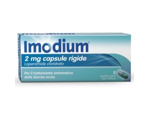 Imodium 2 mg 8 capsule - antidiarroico a base di loperamide