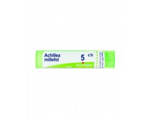 Boiron Achillea Millefoglio Granuli Omeopatici in Tubo Diluizione 5 Centesimale a Base di Achillea