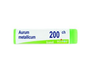 Aurum Metallicum Met 200 CH Dose Unica Boiron Granuli – Rimedio Omeopatico in Dose Singola per Benessere Mentale e Cardiaco