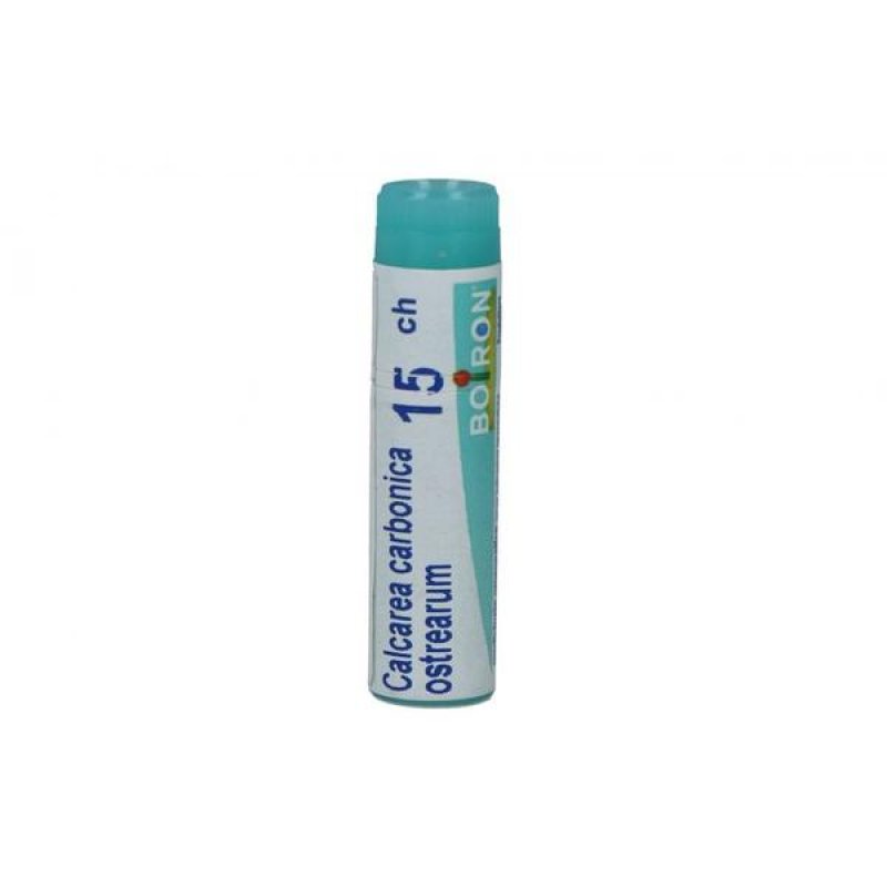 Boiron Calcarea Carbonica 15 CH Dose Unica Granuli Omeopatici per Ossa Metabolismo del Calcio e Sistema Immunitario Boiron Calcarea Carbonica 15 CH Dose Unica Granuli Omeopatici per Ossa Metabolismo del Calcio e Sistema Immunitario