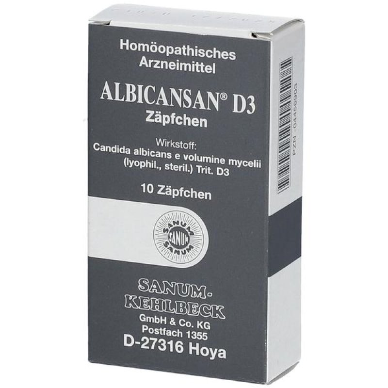Imo Sanum Albicansan D3 Integratore di Vitamina D3 per il Sostegno delle Difese Immunitarie