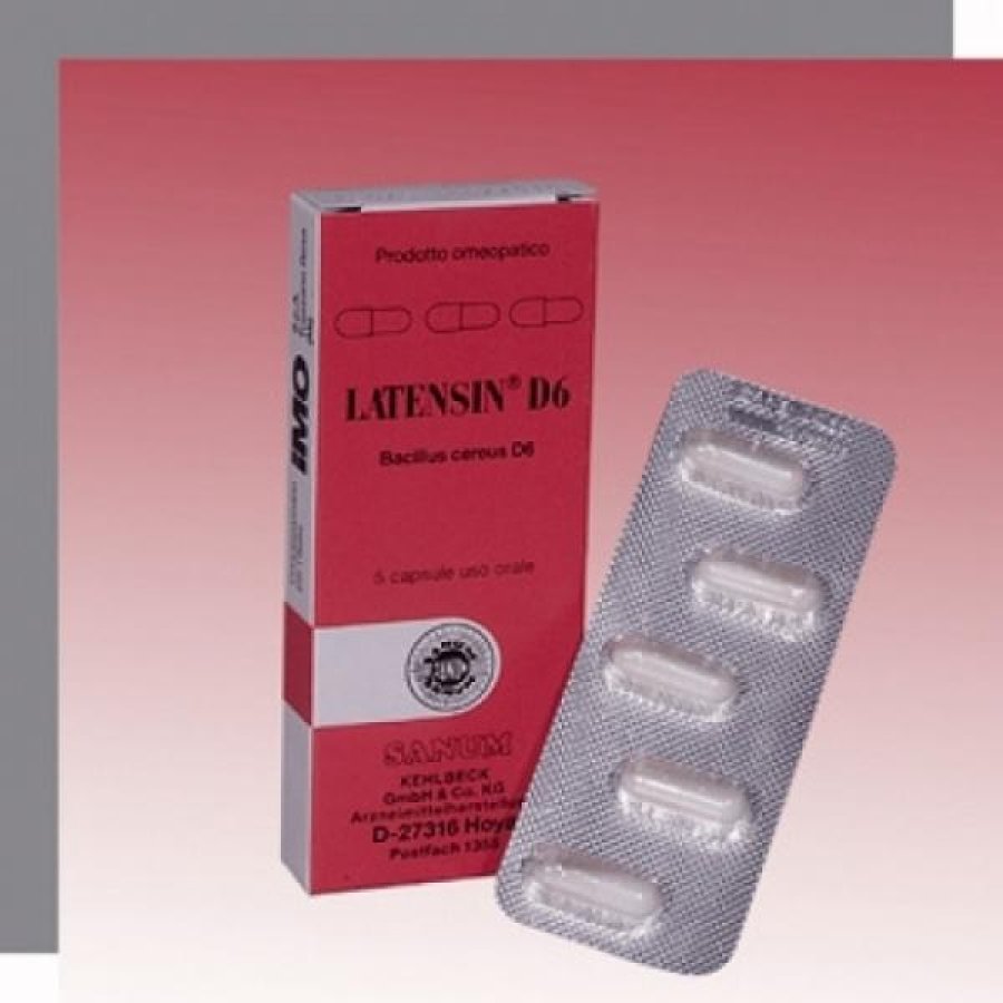 Latensin D6 Sanum 5 Capsule – Integratore Omeopatico per il Sistema Immunitario e il Benessere dell’Organismo Latensin D6 Sanum 5 Capsule – Integratore Omeopatico per il Sistema Immunitario e il Benessere dell’Organismo