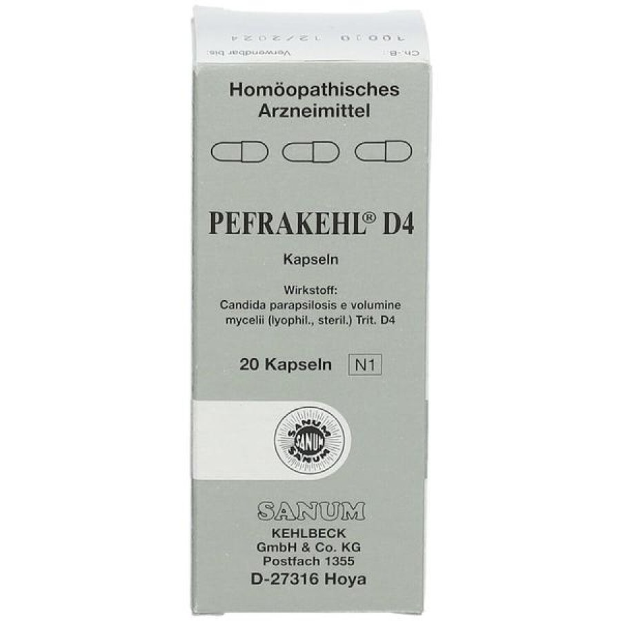 Sanum Pefrakehl D4 20 Capsule Integratore Sanum Pefrakehl D4 20 Capsule Integratore