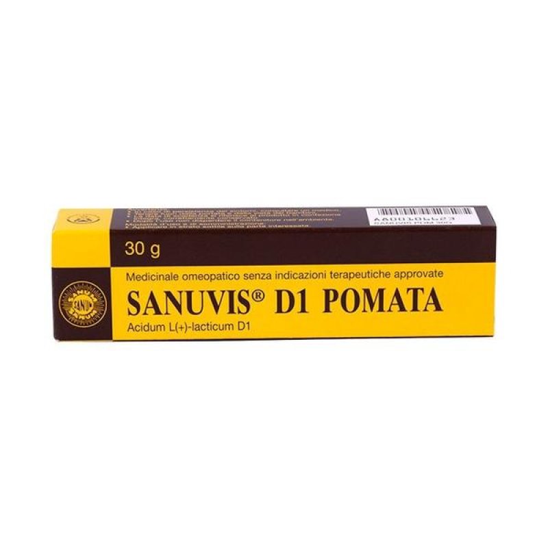 Sanum Sanuvis Pomata 30 g Trattamento Topico Lenitivo per la Pelle Sanum Sanuvis Pomata 30 g Trattamento Topico Lenitivo per la Pelle