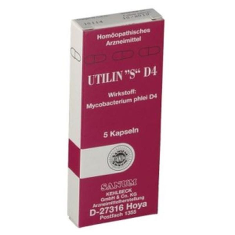 Sanum Utilin S D4 Integratore Microbiologico 5 Capsule per le Difese Immunitarie Sanum Utilin S D4 Integratore Microbiologico 5 Capsule per le Difese Immunitarie