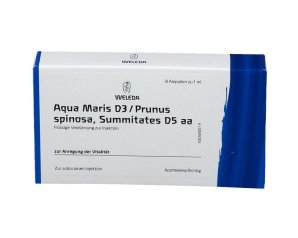 Aqua Maris D3 Prun D5 flacone - integratore con vitamina D3 e prunus