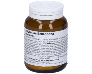 Weleda Italia Pulvis Cum Belladonna 50g Pol