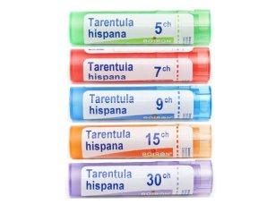 Tarentula Hispánica Granuli Omeopatici in Tubo Diluizione Trentesima Centesimale