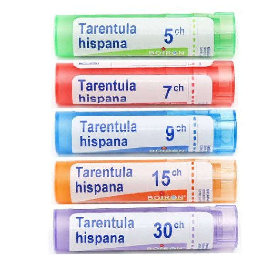 Tarentula Hispánica Granuli Omeopatici in Tubo Diluizione Trentesima Centesimale Tarentula Hispánica Granuli Omeopatici in Tubo Diluizione Trentesima Centesimale