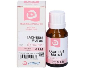 Lachesis mutus sesta diluizione cinquanta millesimale soluzione orale 10 millilitri Arcana rimedio omeopatico