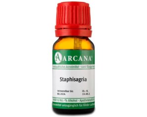 Staphysagria 18 LM Gocce Arcana – Rimedio Omeopatico in Gocce Orali a Base di Staphysagria