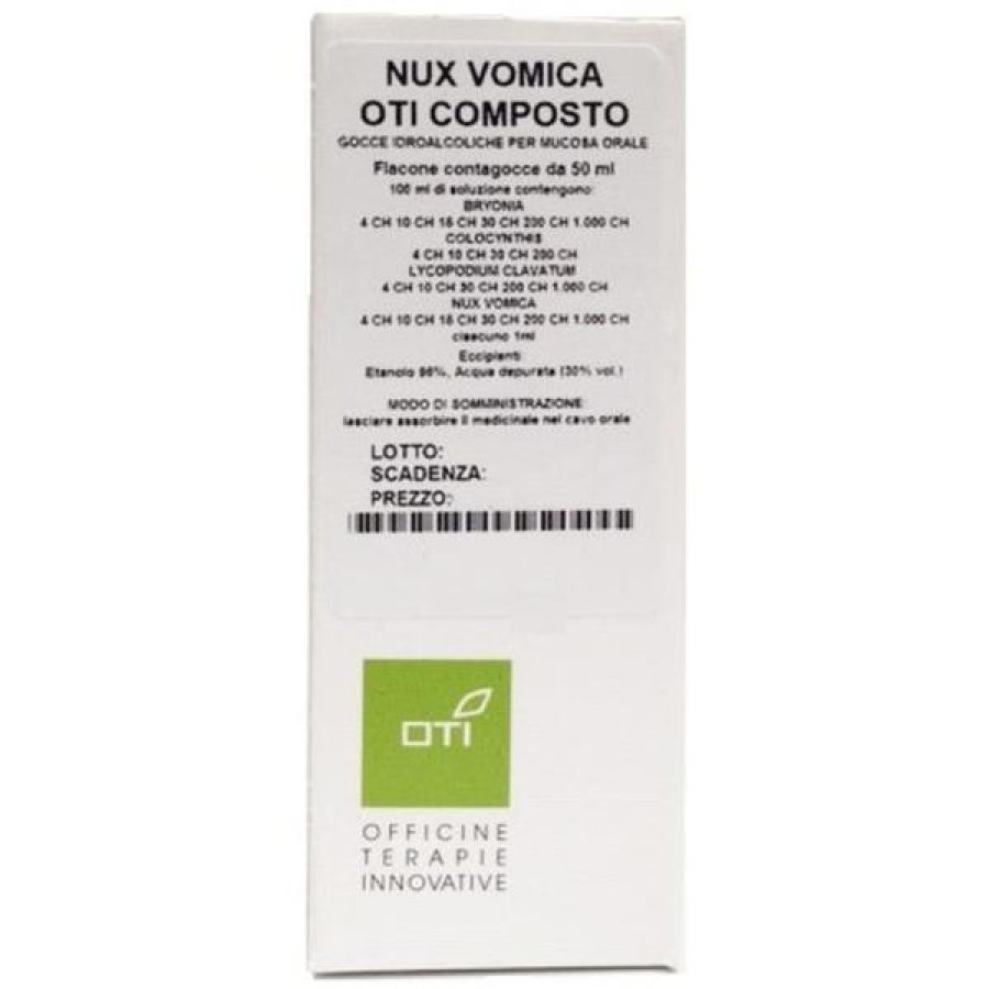 Nux Vomica OTI Gocce Orali 50 Millilitri – Rimedio Omeopatico per il Benessere Digestivo e Nervoso Nux Vomica OTI Gocce Orali 50 Millilitri – Rimedio Omeopatico per il Benessere Digestivo e Nervoso