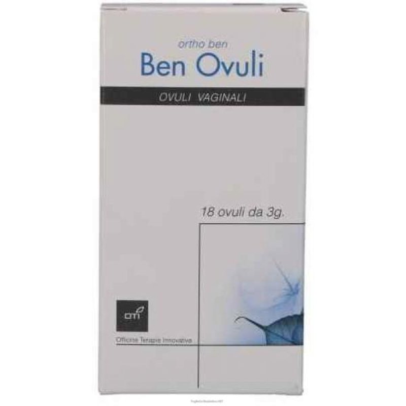 ORTHO BEN Ovuli Vag.3g 18pzOTI ORTHO BEN Ovuli Vag.3g 18pzOTI
