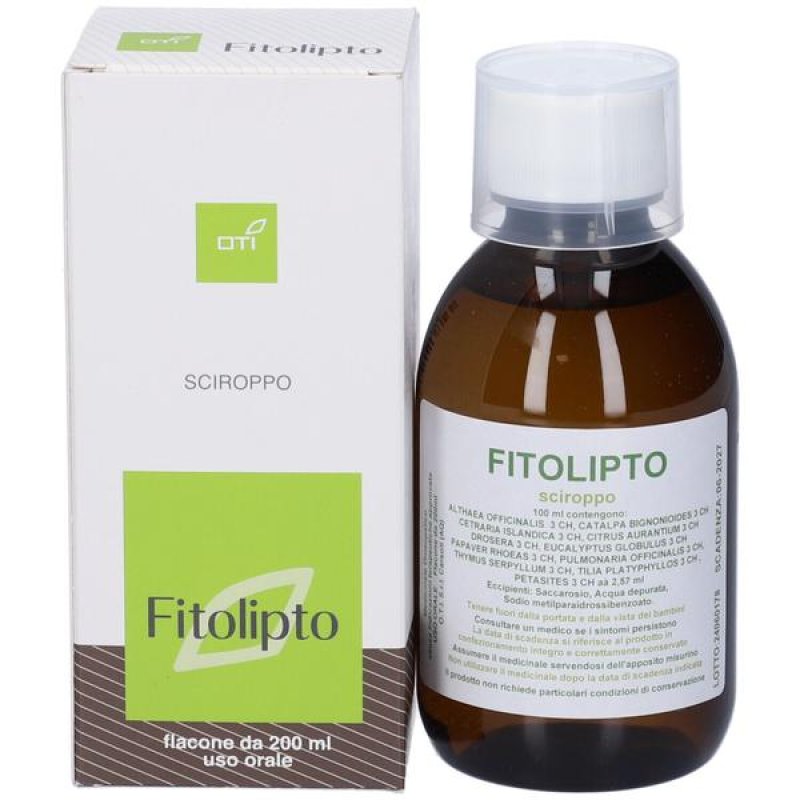 Oti Fitolipto Sciroppo 200 Ml Oti Fitolipto Sciroppo 200 Ml