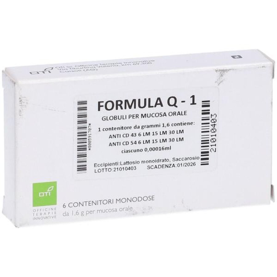 Oti Formula Q 1 Comp 6f Glo 1,6g Oti Formula Q 1 Comp 6f Glo 1,6g
