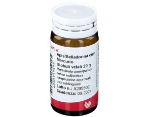 Wala Apis Belladonna Cum Mercurio Medicinale Omeopatico Globuli Velati 20g