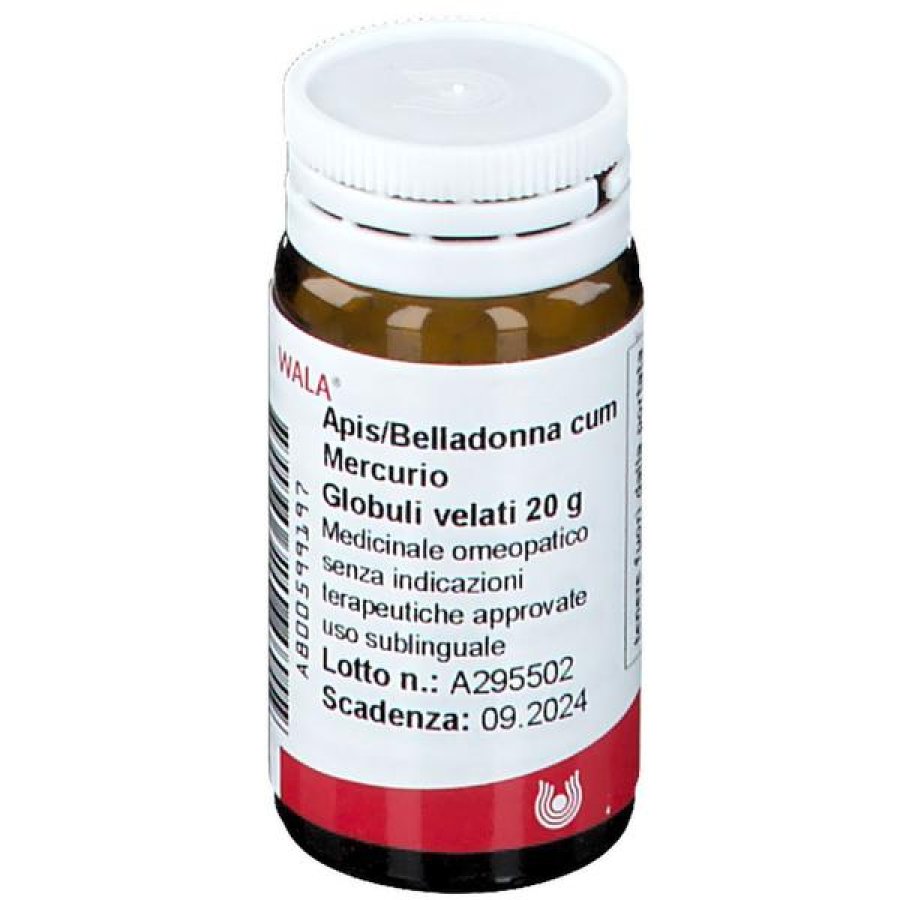 Wala Apis Belladonna Cum Mercurio Medicinale Omeopatico Globuli Velati 20g Wala Apis Belladonna Cum Mercurio Medicinale Omeopatico Globuli Velati 20g