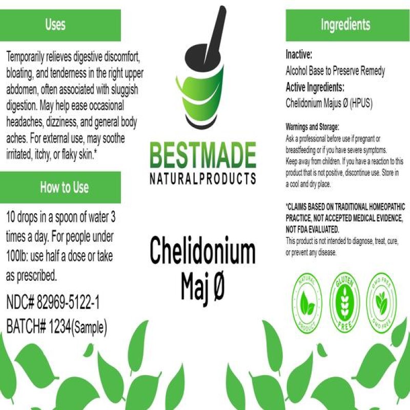 CME Chelidonium Majus Homeopathic Drops 6 LM For The Liver And Gallbladder Natural Digestive Support CME Chelidonium Majus Homeopathic Drops 6 LM For The Liver And Gallbladder Natural Digestive Support