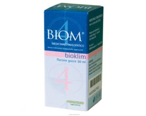 Vanda Biom 4 Bioklim Gocce 50 Millilitri Integratore per Benessere Donna e Menopausa