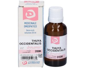 CME Dynamis Thuya Occidentalis 7 CH Gocce Orali Omeopatiche – Rimedio Naturale per Pelle e Verruche