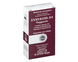 Sanum Exmykehl D3 Supposte 10 Pezzi Trattamento Naturale Infezioni Micotiche