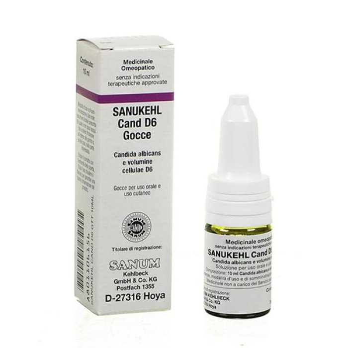 Imo Sanum Sanukehl Cand D6 Gocce Orali 10 Millilitri Preparato Omeopatico