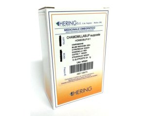 Heel Chamomilla Supposte 1 g 10 Pezzi – Rimedio Omeopatico Lenitivo per Coliche Addominali e Disturbi del Sonno nei Bambini