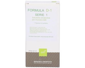 Oti Formula D-1 Serie 2 Composto Medicinale Omeopatico 20 Fiale Idroalcoliche